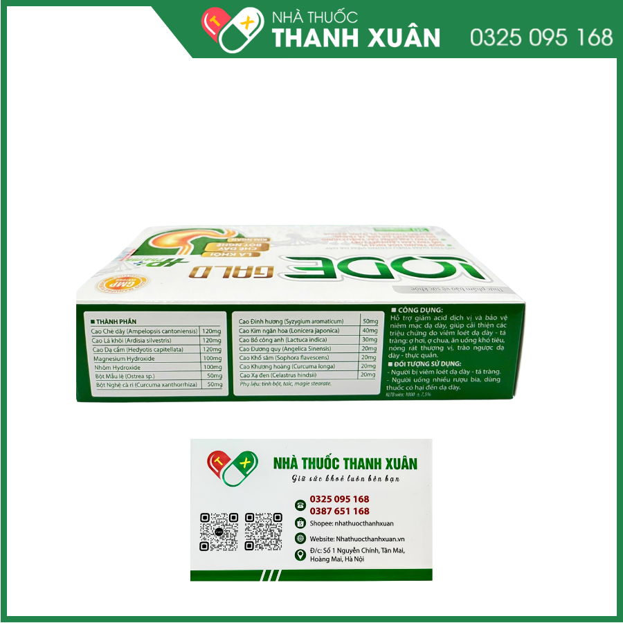 LODE GALD - Hỗ trợ giảm acid dịch vị và bảo vệ niêm mạc dạ dày